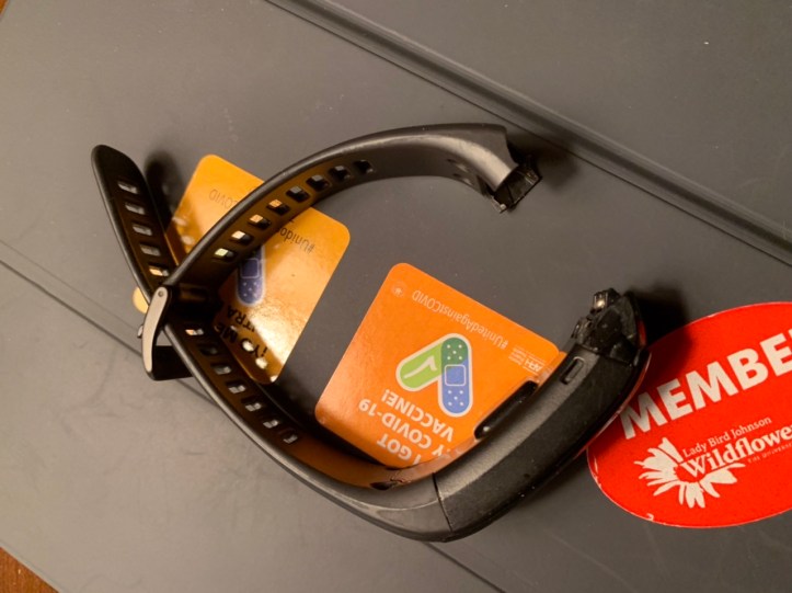 Broken fitness tracker (for now) 06.04.21