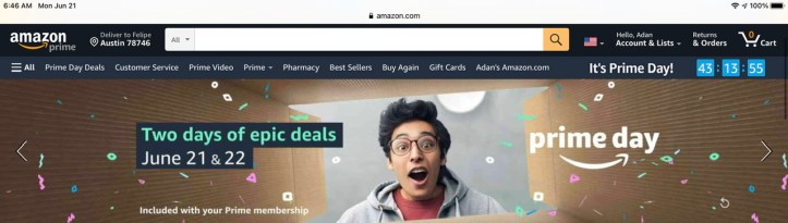 Amazon Prime Days June 21 & 22 https://amzn.to/3gNMj4z