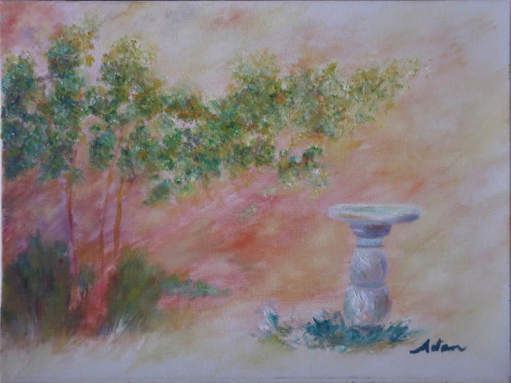 Summer Bird Bath circa 2004 ©Felipe Adan Lerma https://felipeadan-lerma.pixels.com/featured/summer-bird-bath-circa-2004-felipe-adan-lerma.html