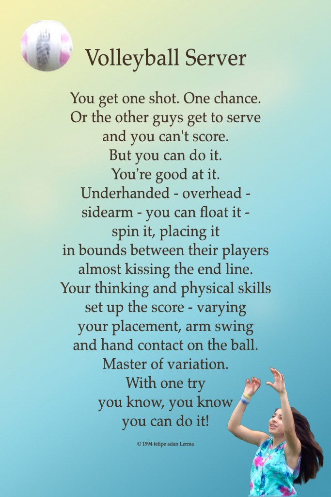 Volleyball Server Poster https://felipeadan-lerma.pixels.com/featured/volleyball-server-poster-felipe-adan-lerma.html