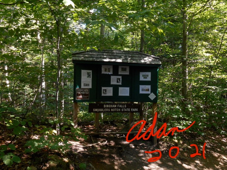 Bingham Falls Smugglers Notch State Park Entrance in Vermont https://www.google.com/search?q=bingham+falls+state+park+vt