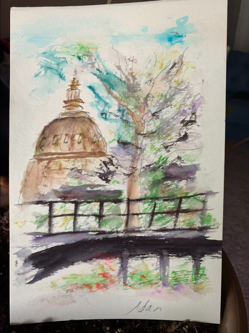 September 13, 2021 – Something New For Me! Sketching with Austin’s #UrbanSketchers Group! What a&nbsp;Treat!