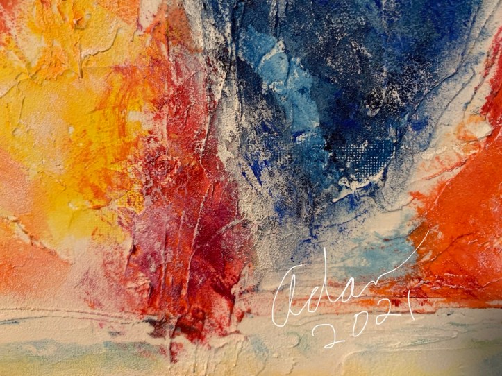 detail, Autumn Passage ©Felipe Adan Lerma 18x24 acrylic on light molding paste on canvas, Oct 2021 https://felipeadan-lerma.pixels.com/featured/autumn-passage-felipe-adan-lerma.html