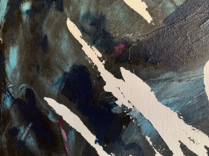 detail, Angel ©Felipe Adan Lerma, Oct 2021 18x24 acrylic on canvas over light molding paste https://felipeadan-lerma.pixels.com/featured/angel-felipe-adan-lerma.html