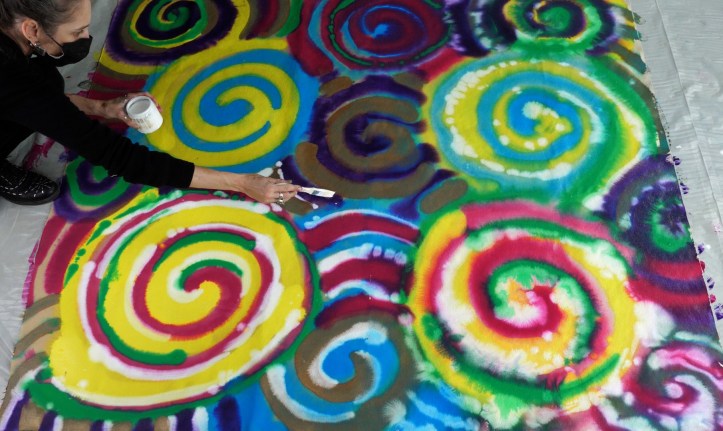 Stain Painting, by Stacy Brock via Golden Artist Colors' article series, Just Paint https://justpaint.org/stain-painting/