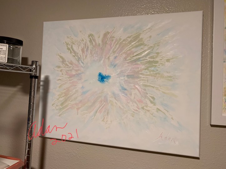 In-progress, Butterfly Starburst ©Felipe Adan Lerma