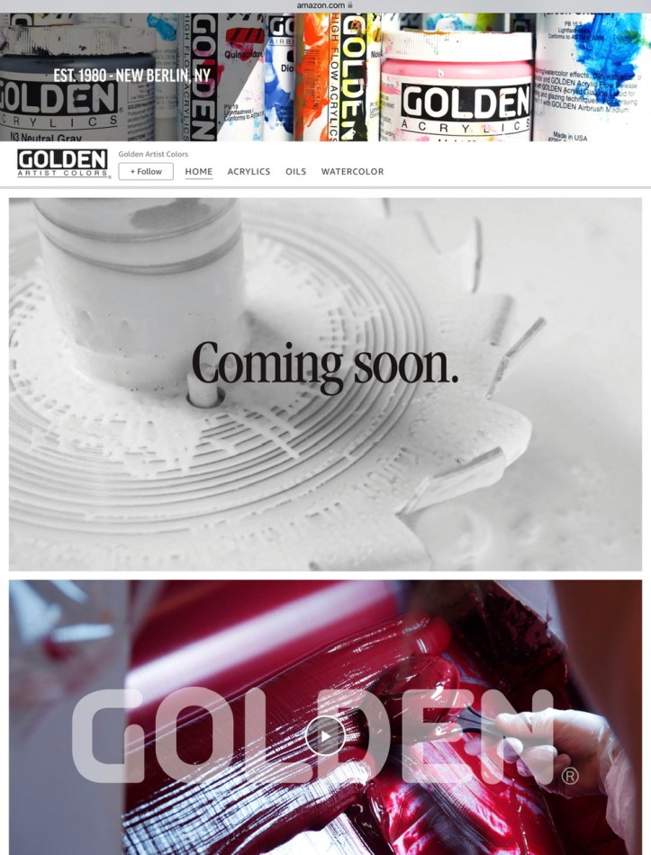 Golden Artist Colors on Amazon - https://amzn.to/3sgaRuD