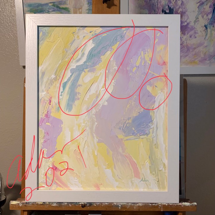 Ladies in the Room ©Felipe Adan Lerma 16x20 acrylic on canvas, Dec 2021