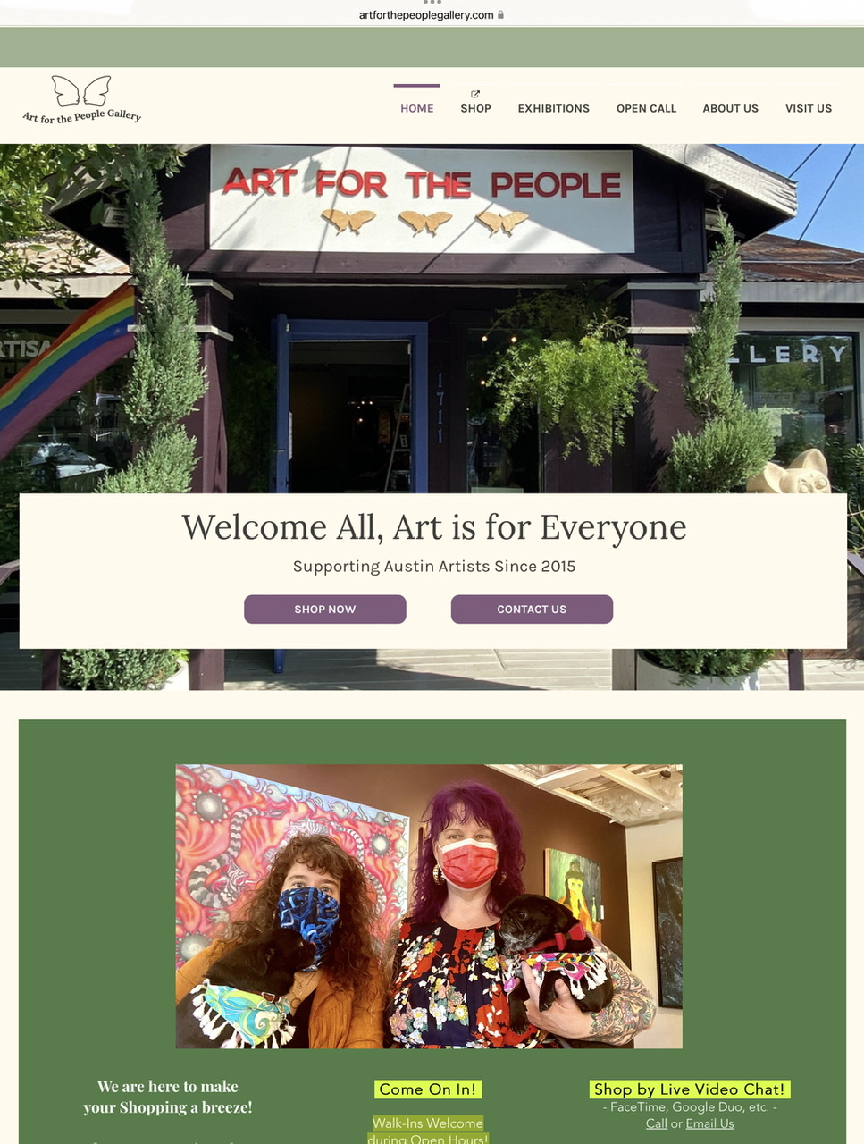 January 14, 2022 – Painting + Capturing Photos of the Sides of 2 #ImpressionistAbstract Panoramas Accepted by Art for the People Gallery&nbsp;Austin