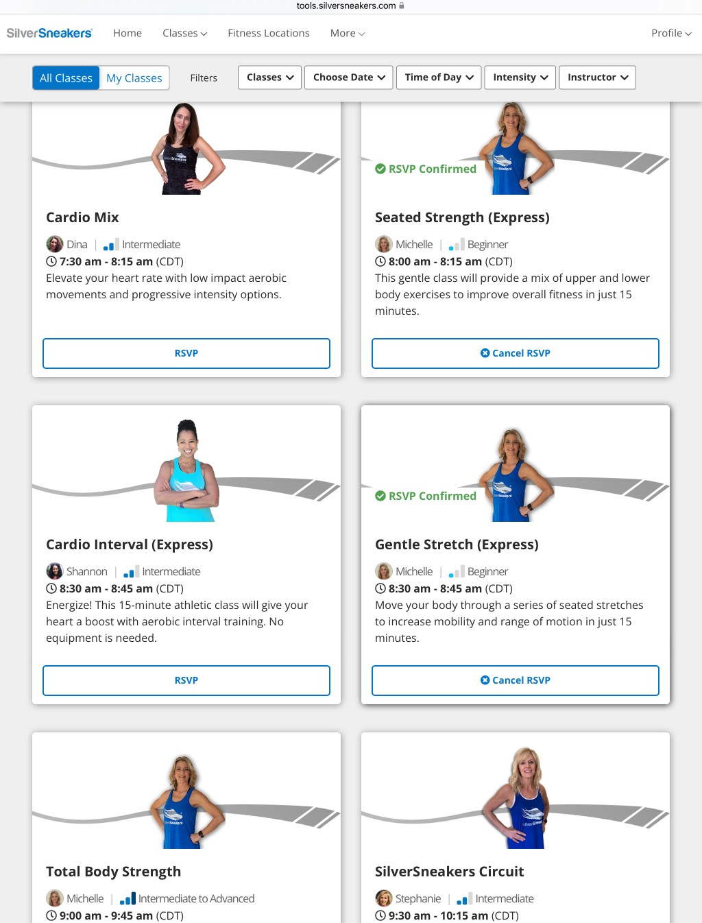 March 31, 2022 – SilverSneakers’ Online Live Classes ( 15 – 45 minutes ) 1 Month Later, Are Even MORE&nbsp;Super!!!