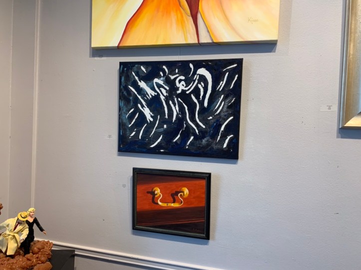 Grand Opening various artists' work + my painting - "Angel", Austin Art Space Gallery May 21, 2022 https://austinartspace.com/about