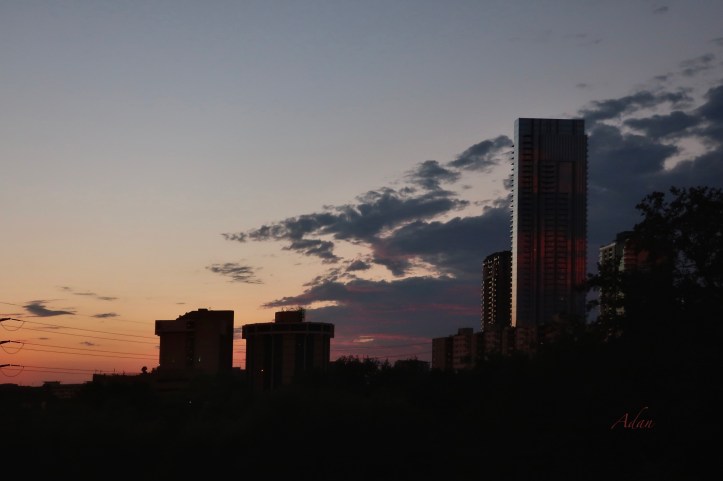 Sunset from The Ladybird, Austin Texas September 04, 2022 copyright Felipe Adan Lerma