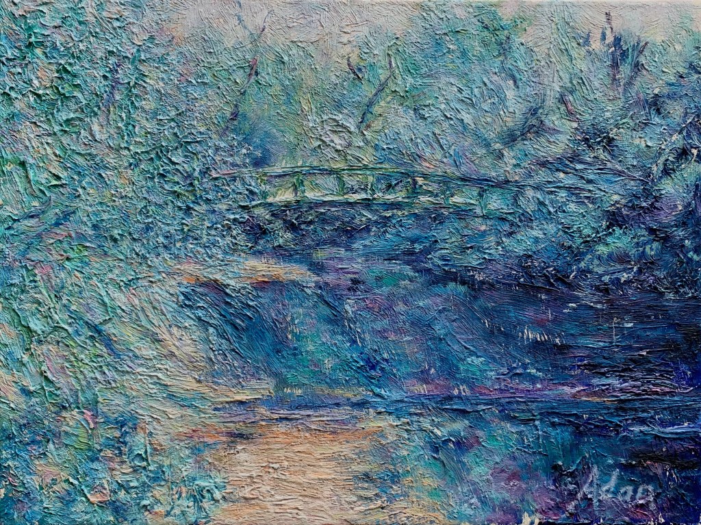 Walking Bridge Barton Springs Austin Texas circa 2004