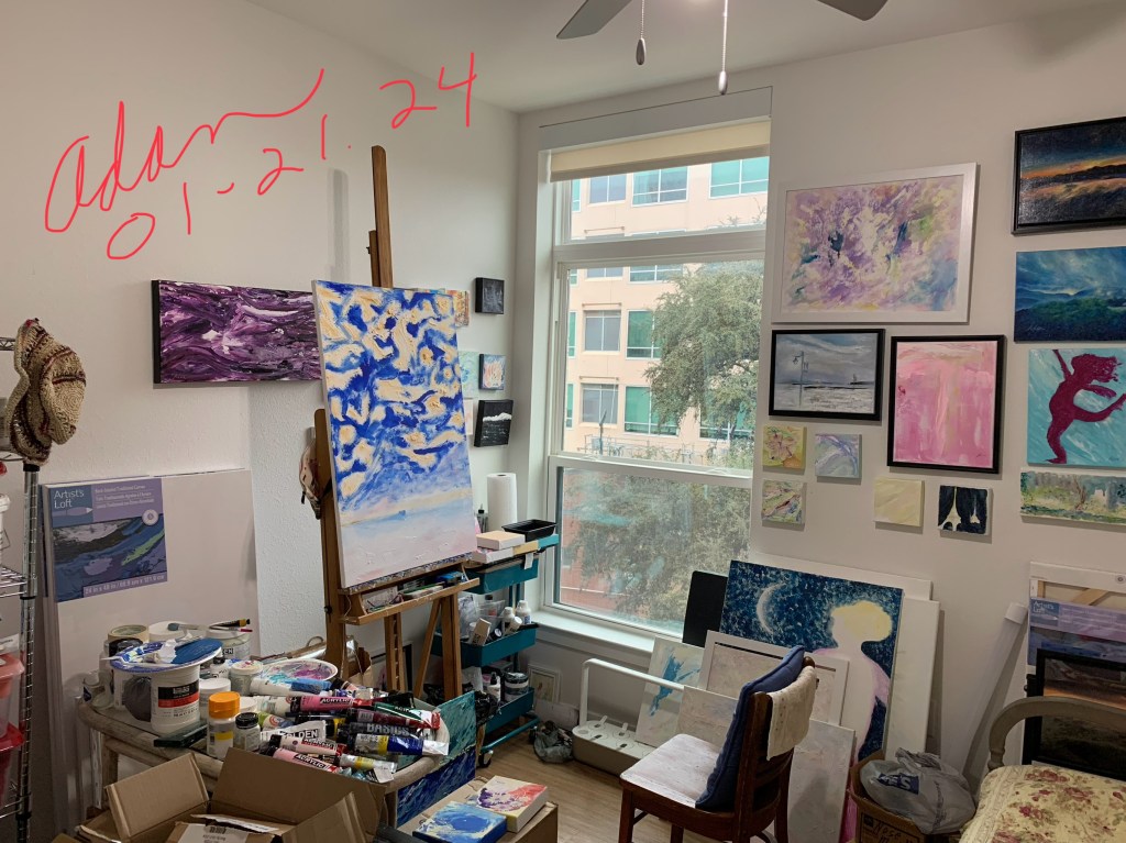 Adan's home studio 01.21.24