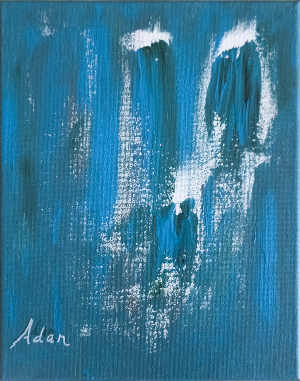 Painting in Focus – We Met in a Fog of Hope 2024 @SaatchiArt&nbsp;😊