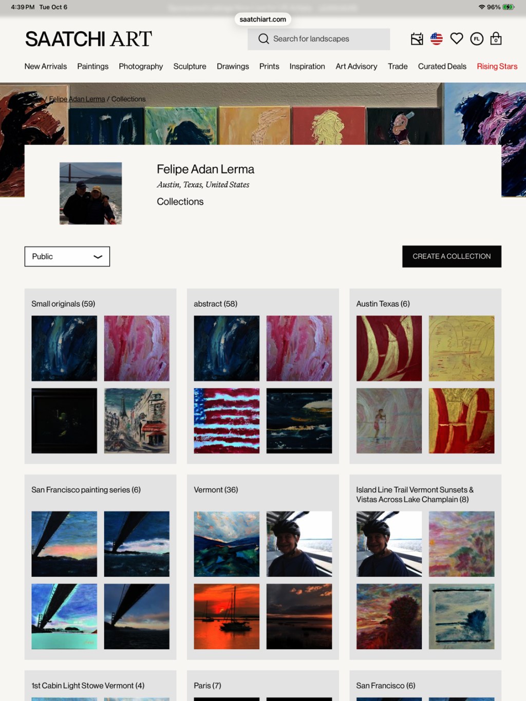 Adan's Art Collections at Saatchi Art 1